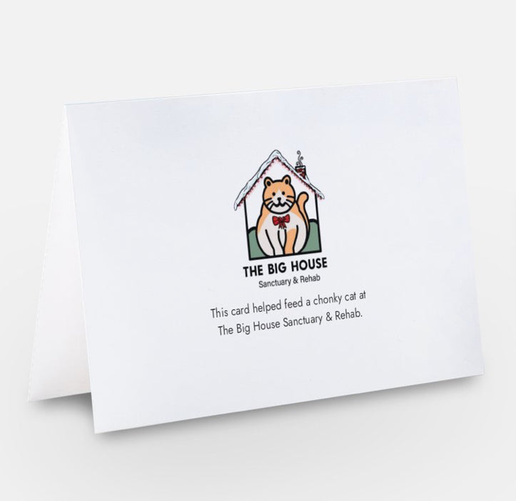 The Big House Holiday Card 5 Pack